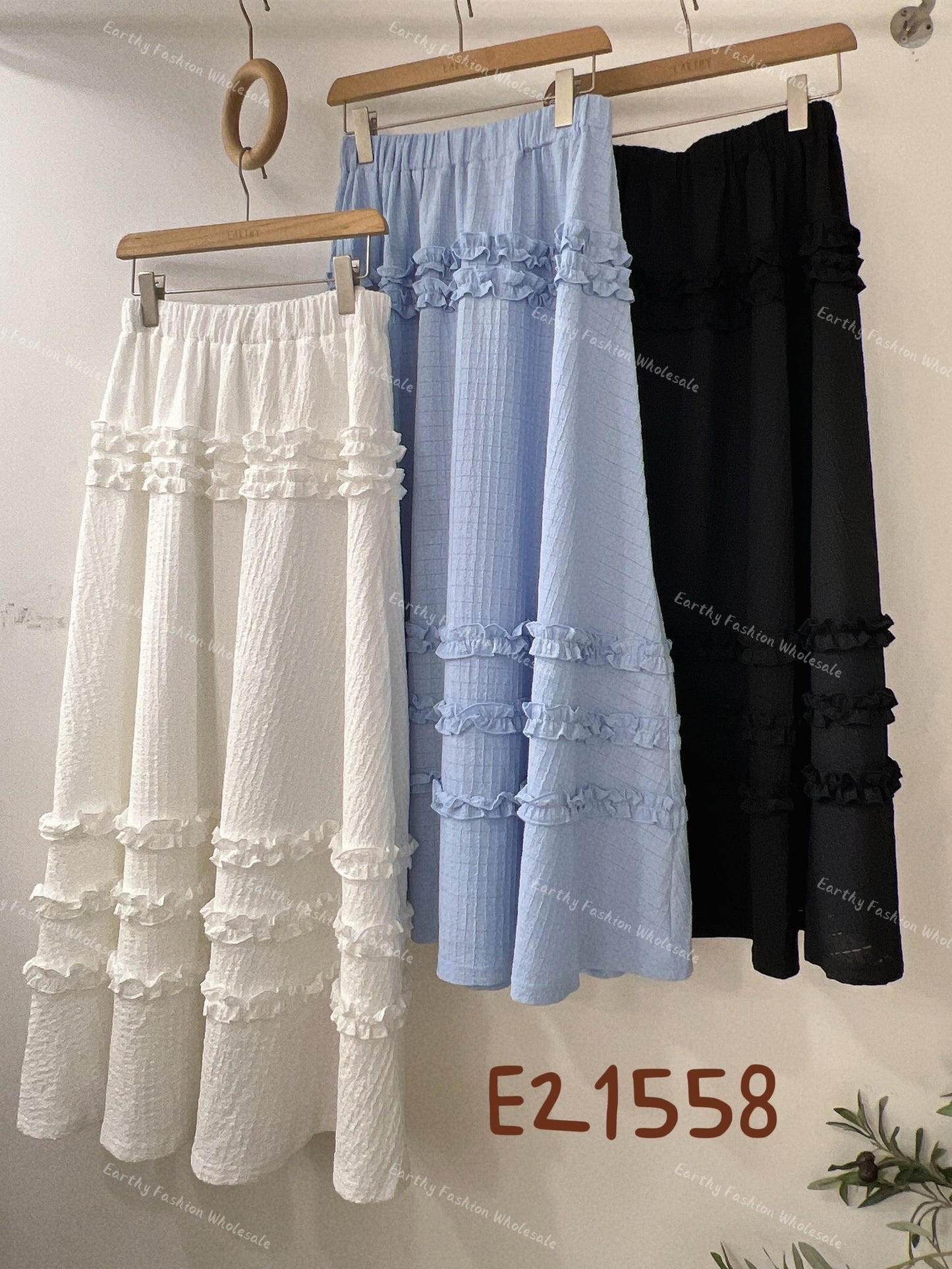 RUFFLE RUFFLE 半身裙 | E21558