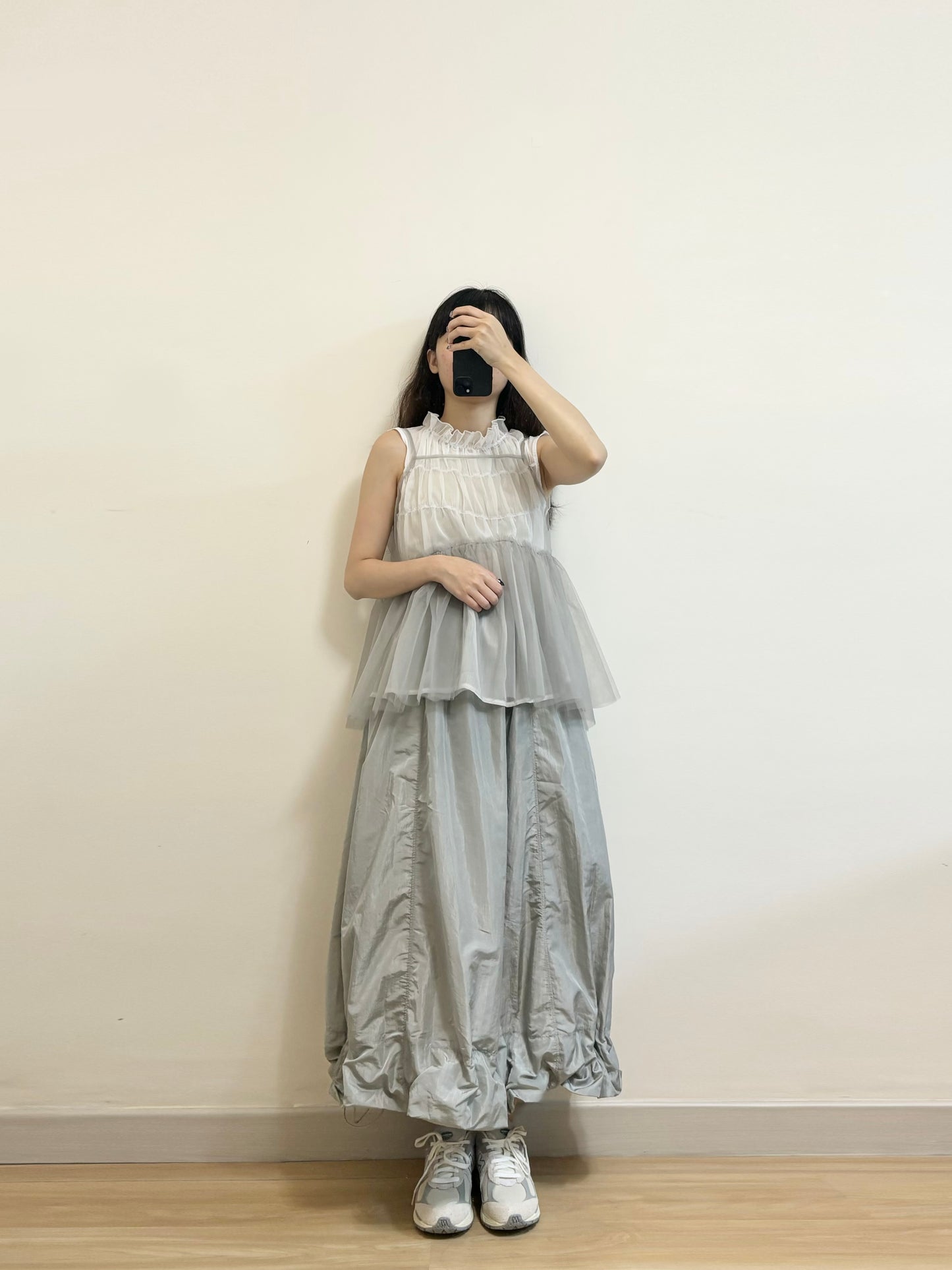 索索料 SHINNY 2-WAY SKIRT