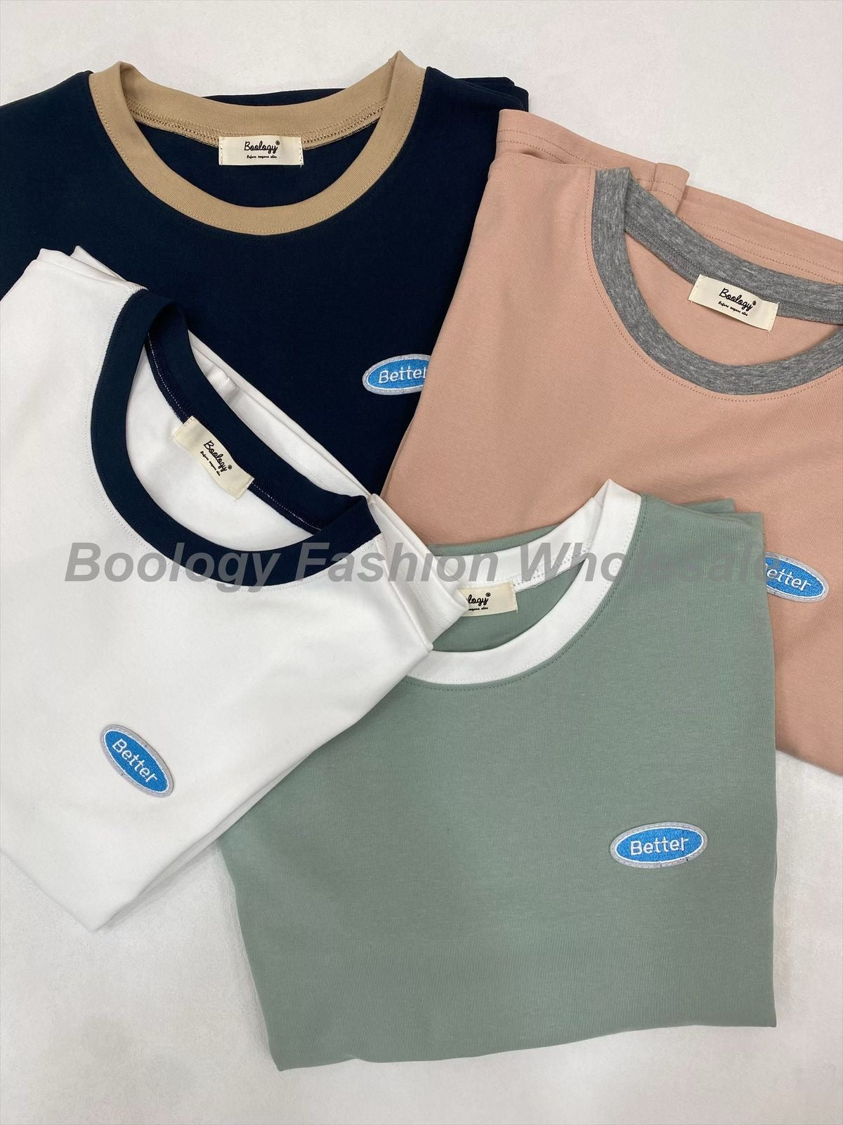 拼色LOGO TEE | B8305