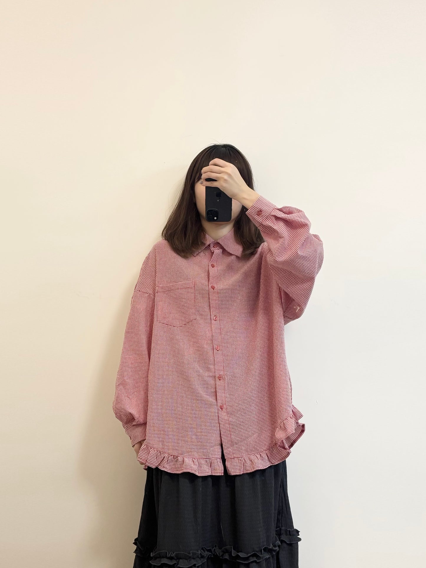 RUFFLE格子襯衫 | E21398 | 三色