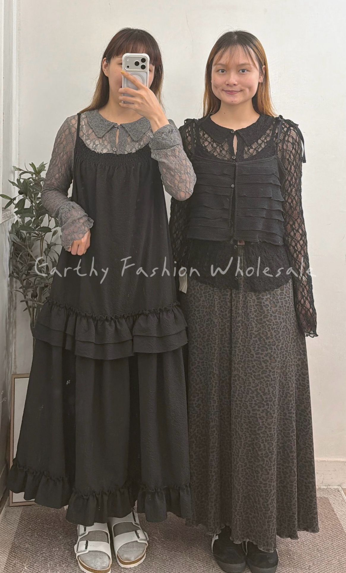 LACE POLO OUTER | E21923