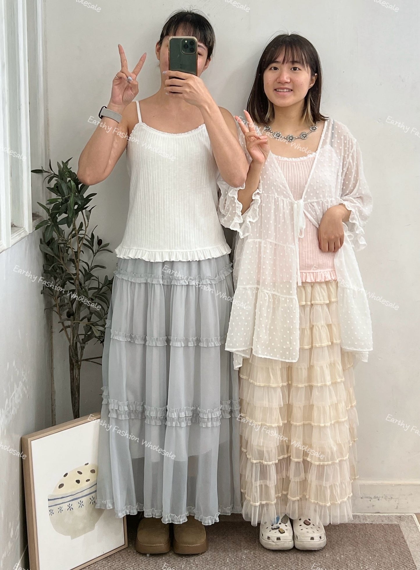 Lace Ruffle背心 | E21625