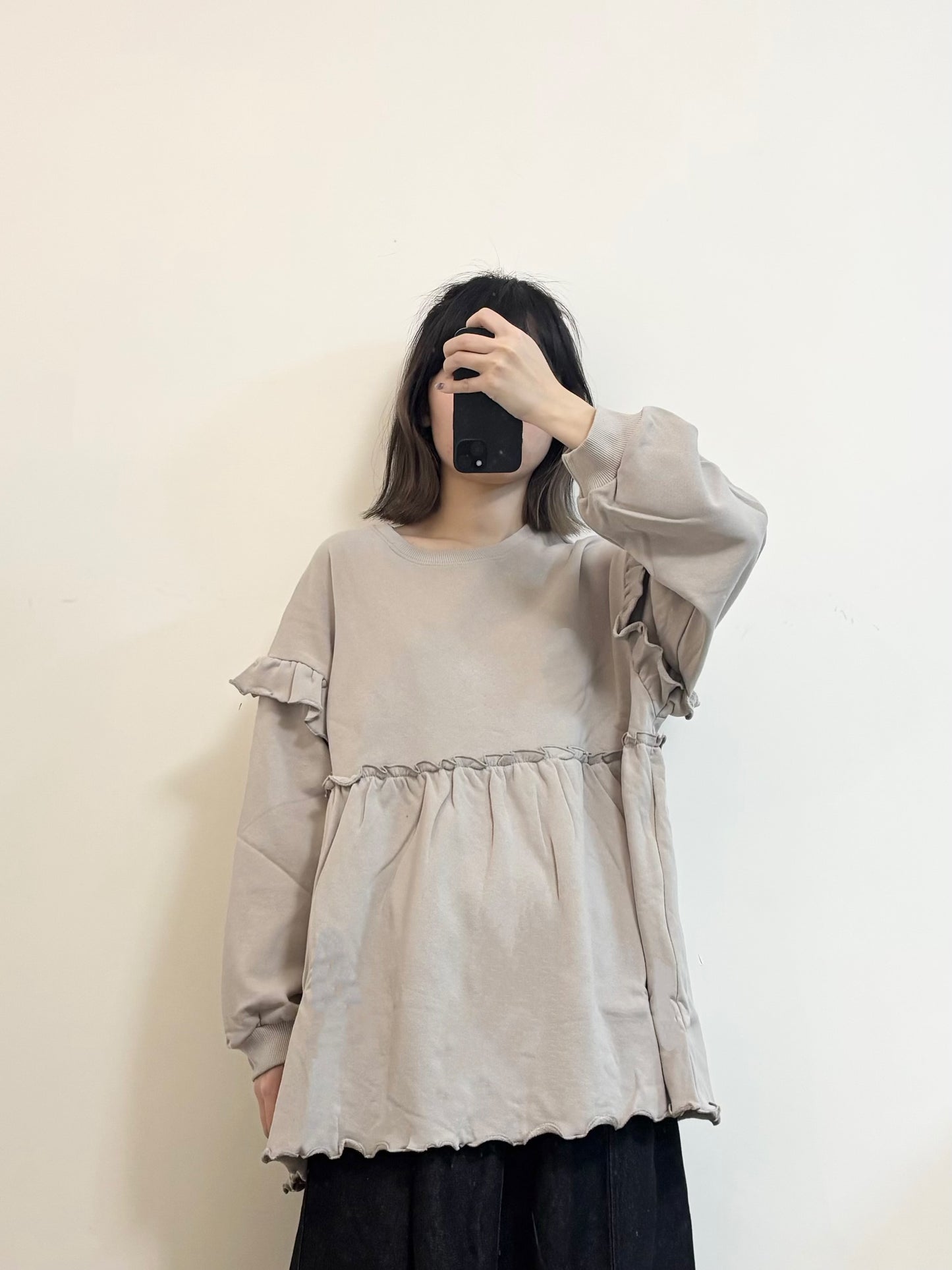 [SALE] RUFFLE娃娃衛衣 | E21384
