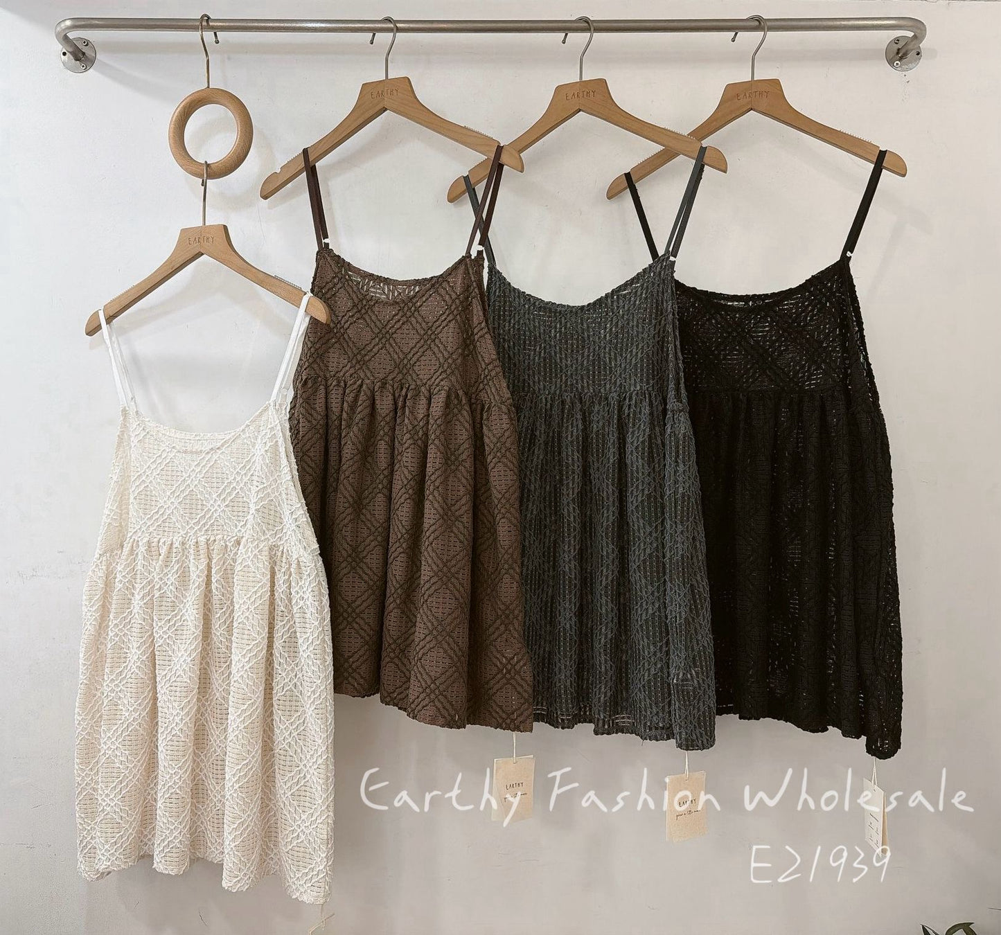 立體菱格外搭 | E21939