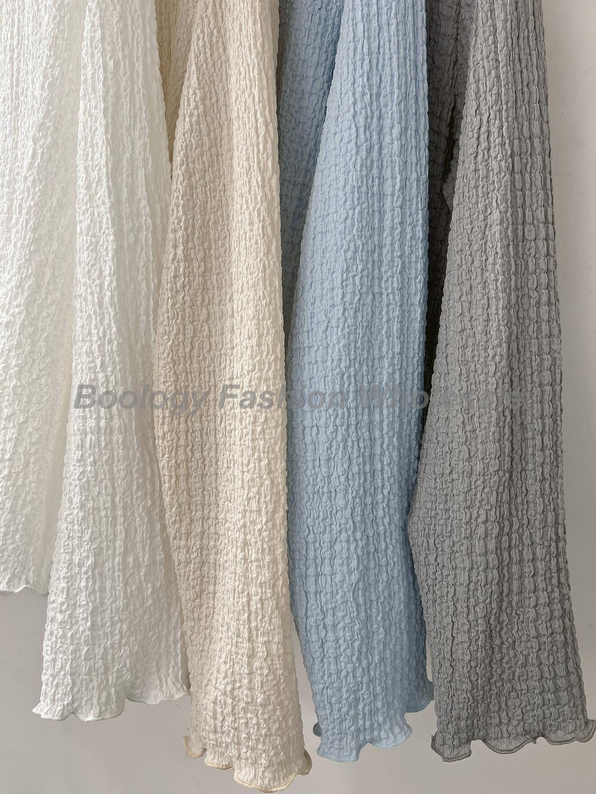 皺皺Ruffle Tee #8607