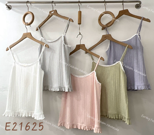Lace Ruffle背心 | E21625