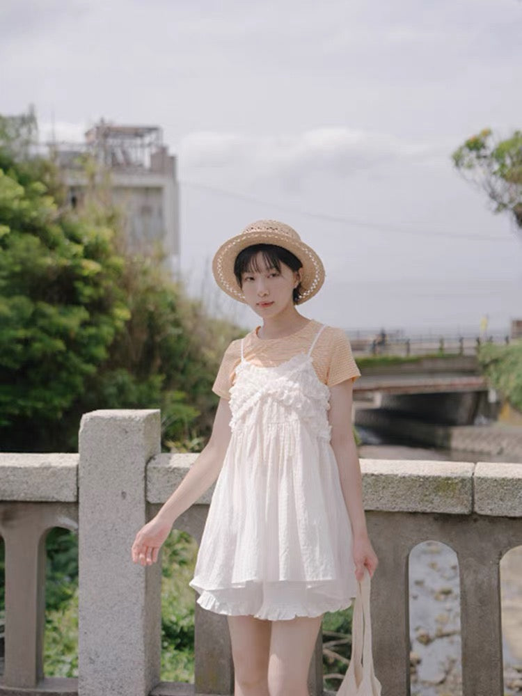 RUFFLE 交叉花邊 LAYER | QS9535