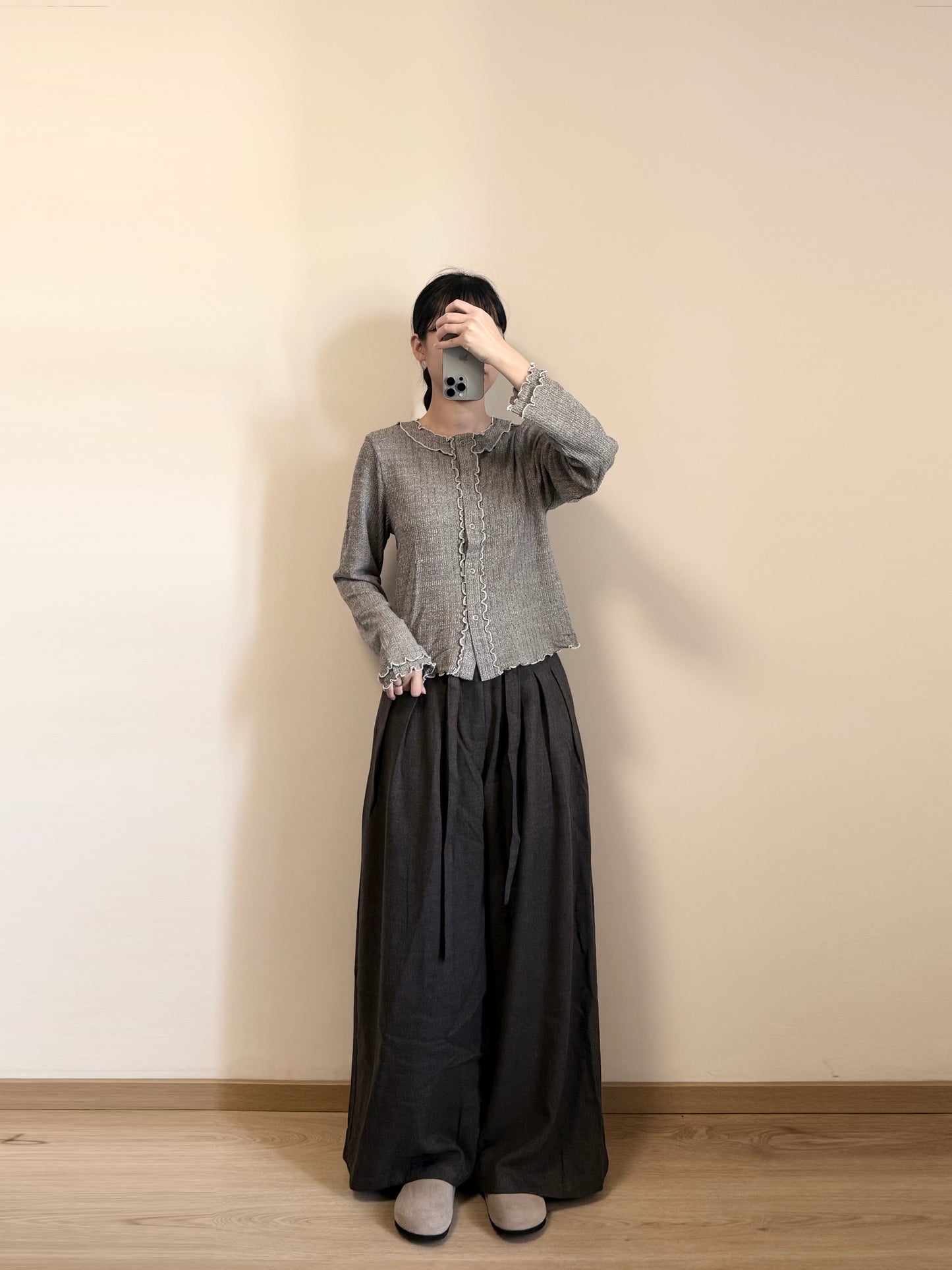 雙扣 Wide Pant