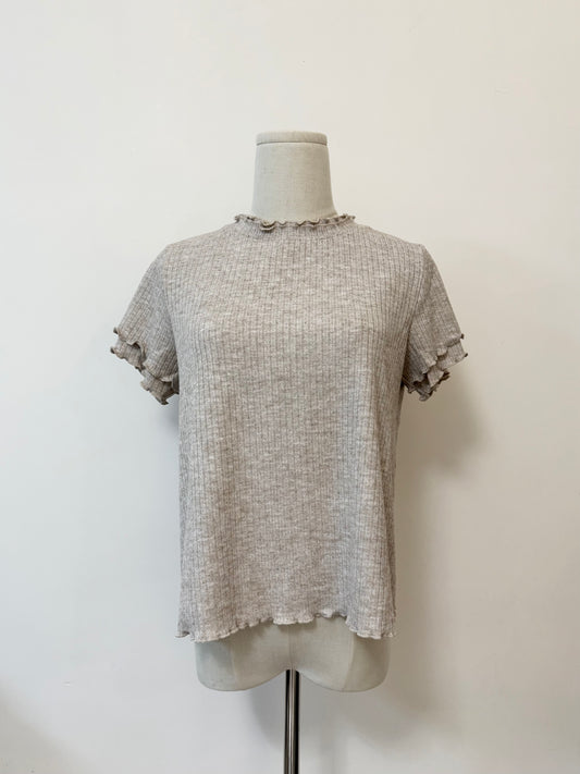 DOUBLE RUFFLE TEE | B8326 | 三色