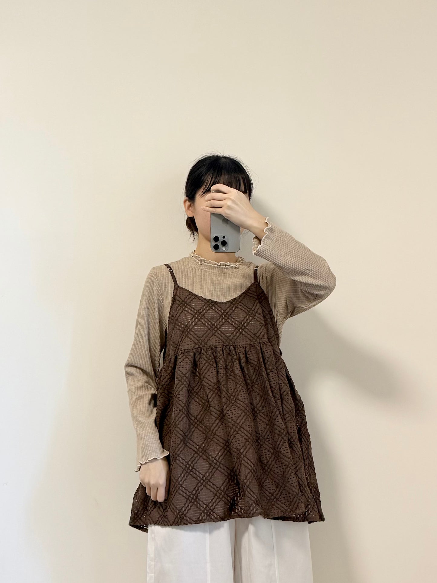 立體菱格外搭 | E21939