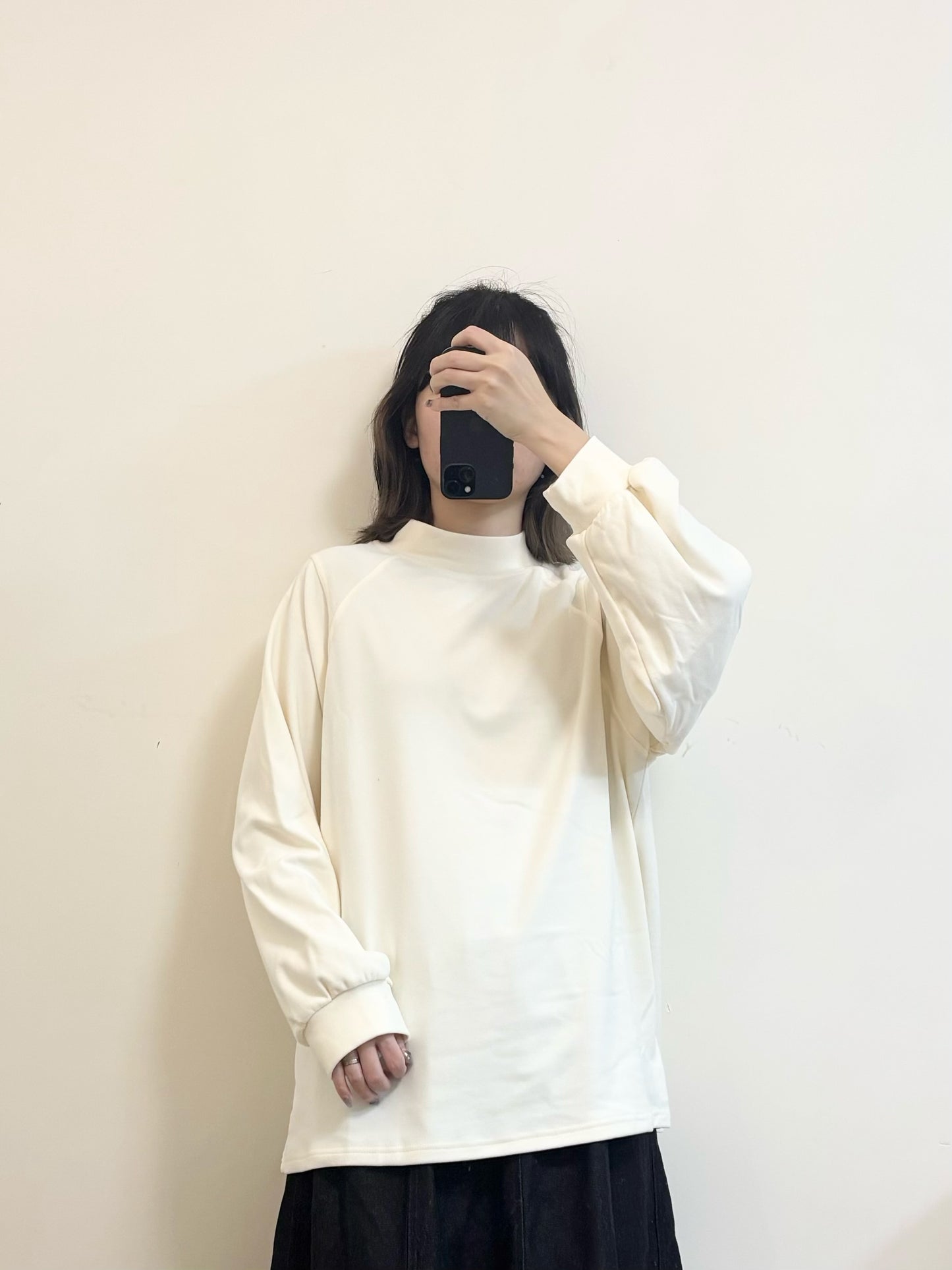 [SALE !! 超軟糯舒服！！] 小企領素色TOP | E21429