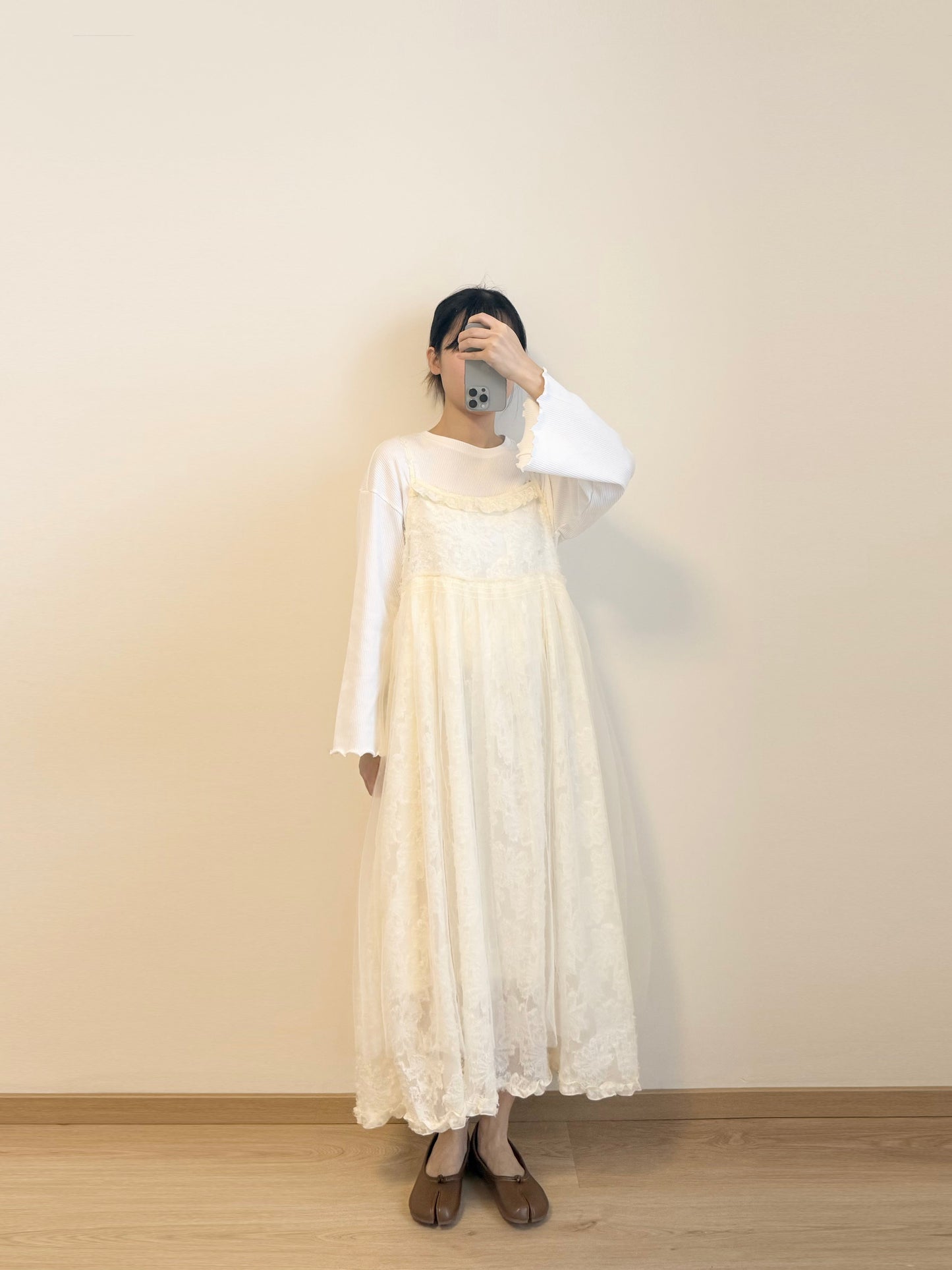 拼紗羽毛RUFFLE OPS | E21873