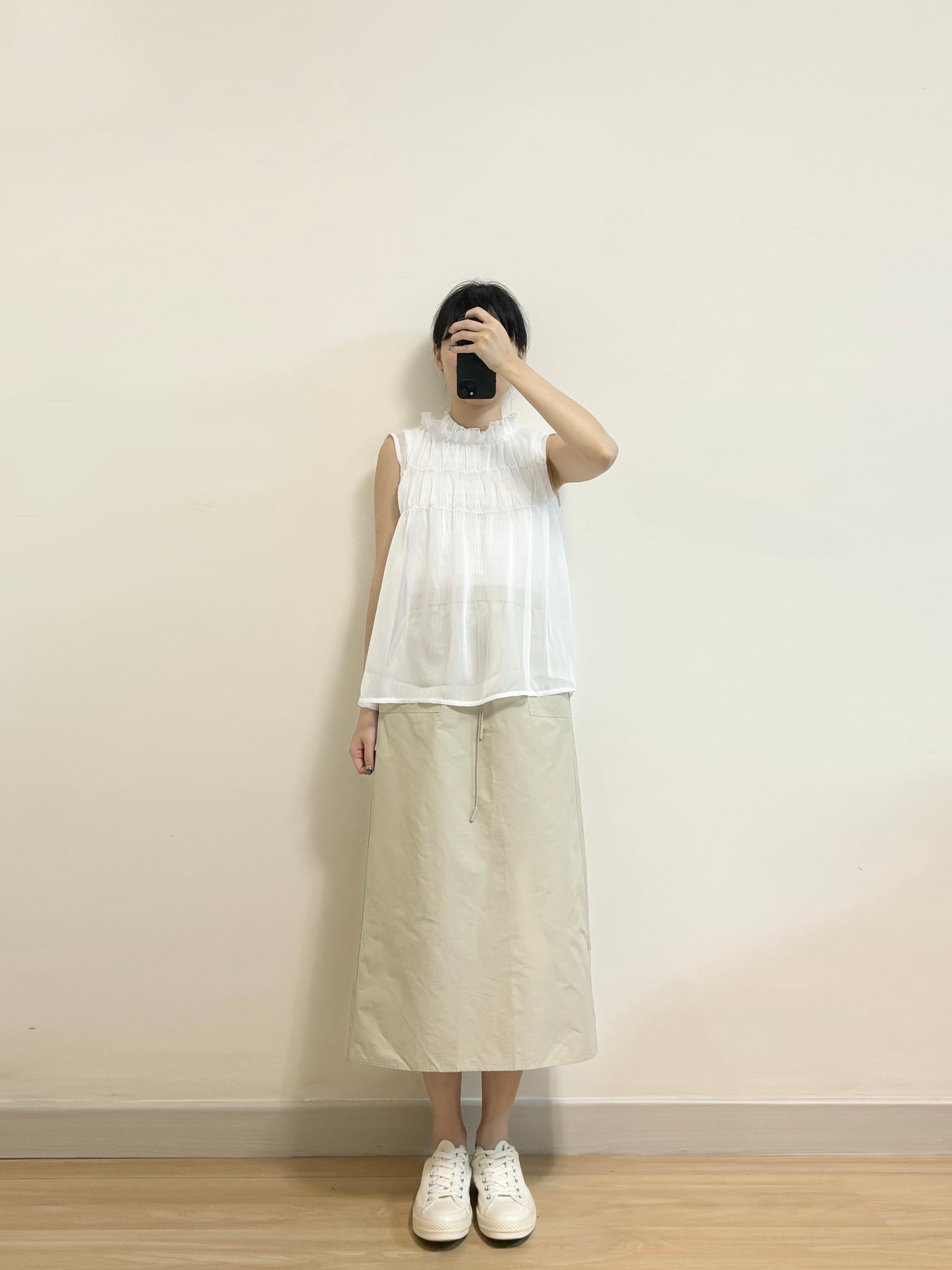 [ 輕身薄款！夏天超推薦！] 索索料 Worker Skirt