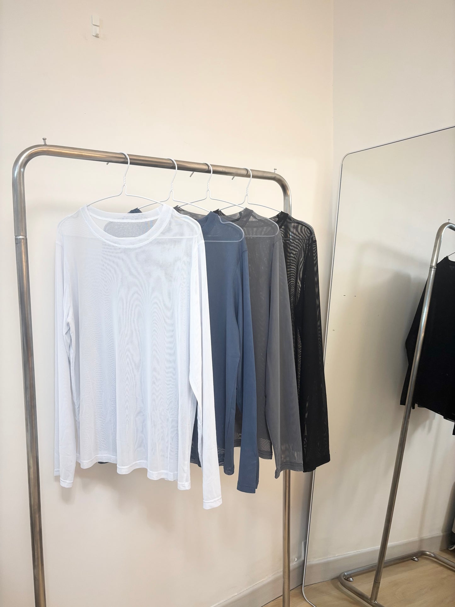 [SALE] 透透圓領打底 | E21391