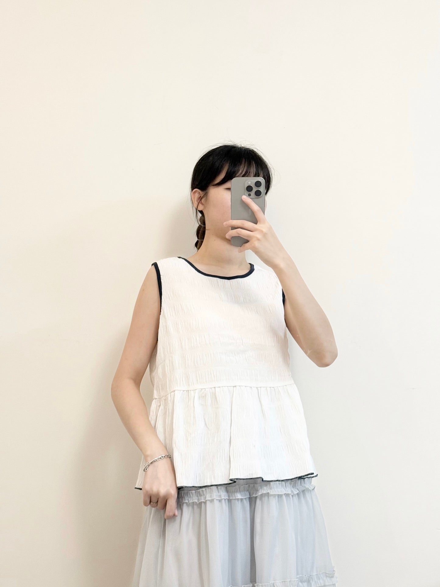 泡泡娃娃背心 | B8041