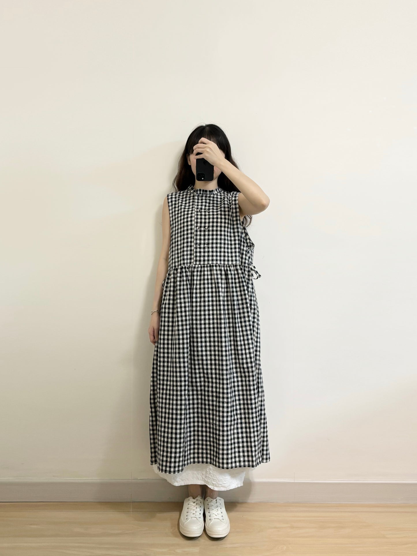 [SALE] Linen Ruffle 領雙扣 Ops