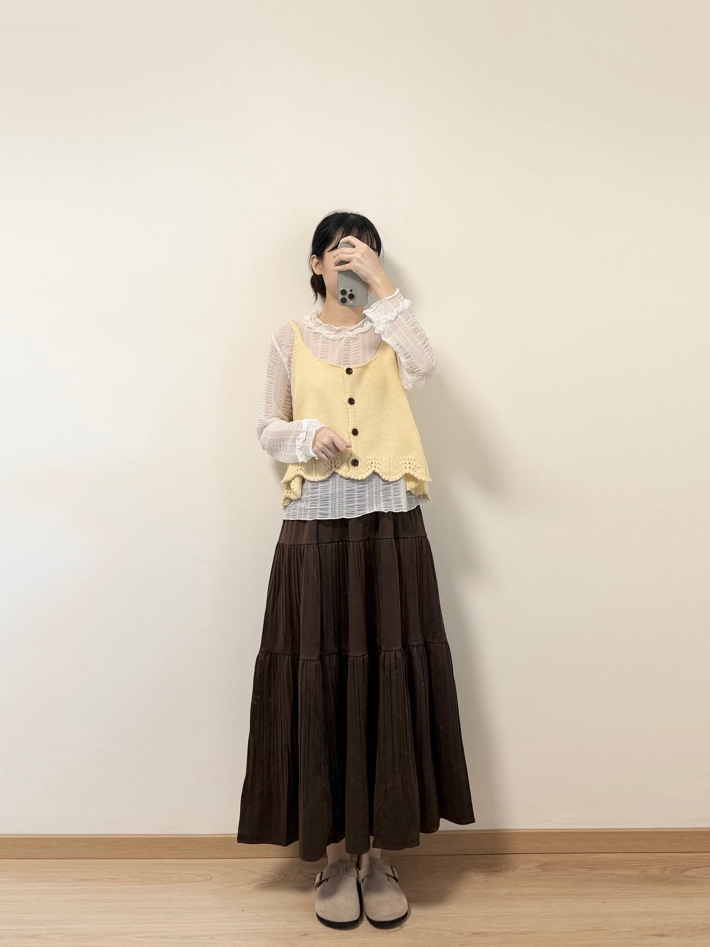 [SALE] 百摺Ruffle Skirt