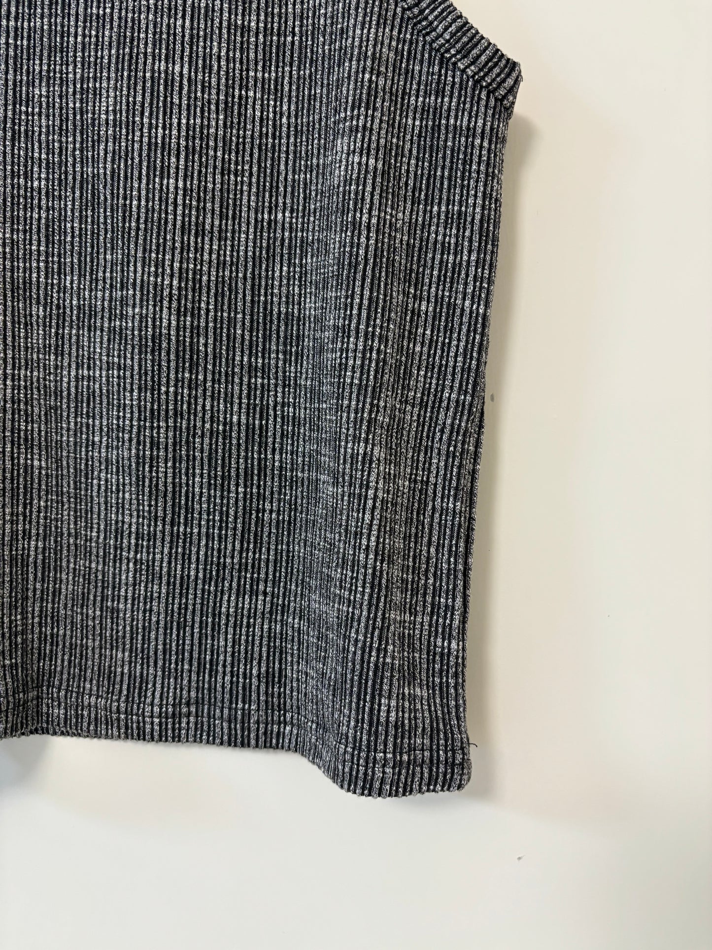 直紋混色 Vest