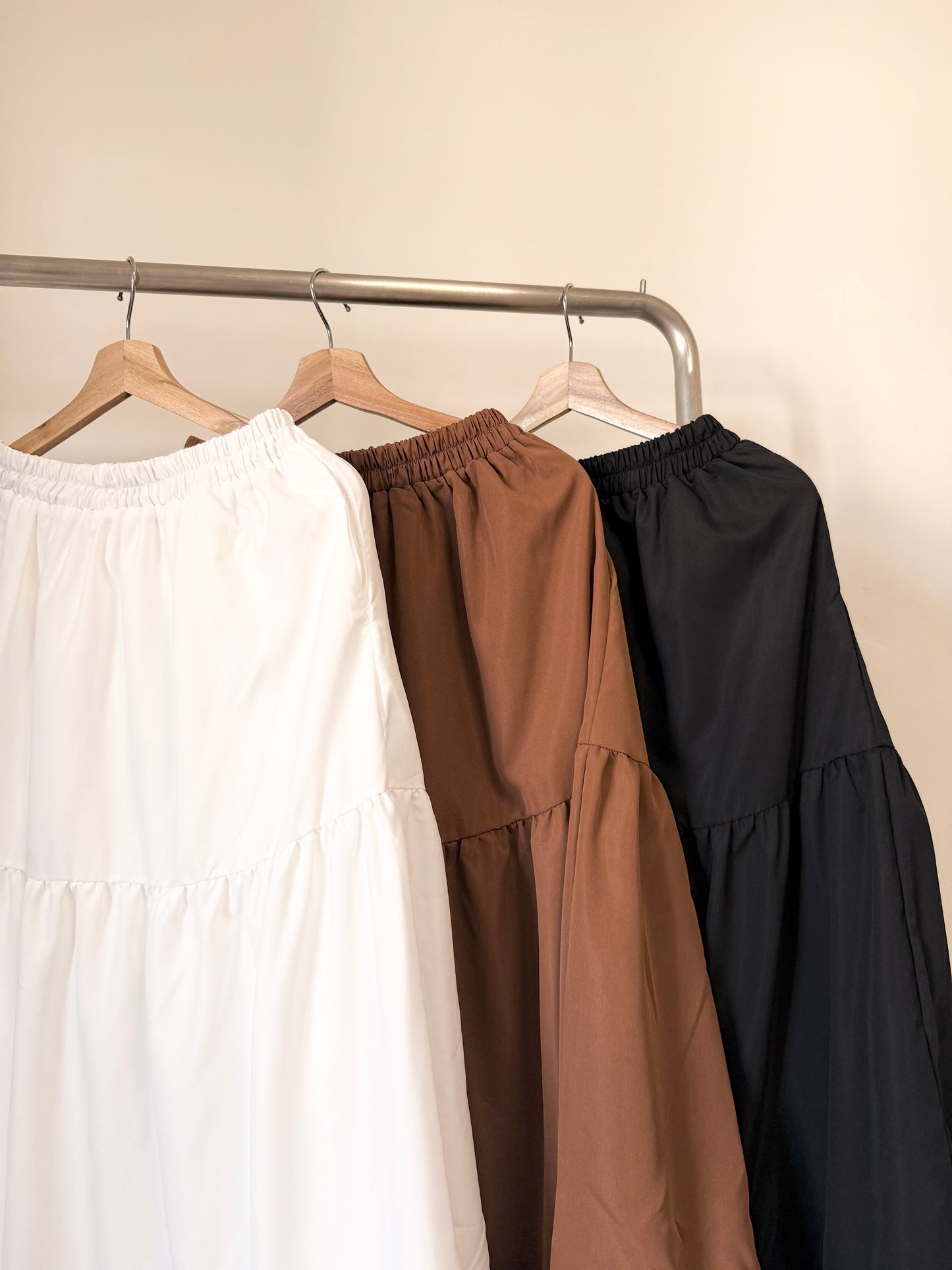 [有袋！] 雙層花邊半裙 | E22022