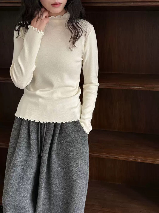 RUFFLE 針織打底 [六色！店主每年必備單品]