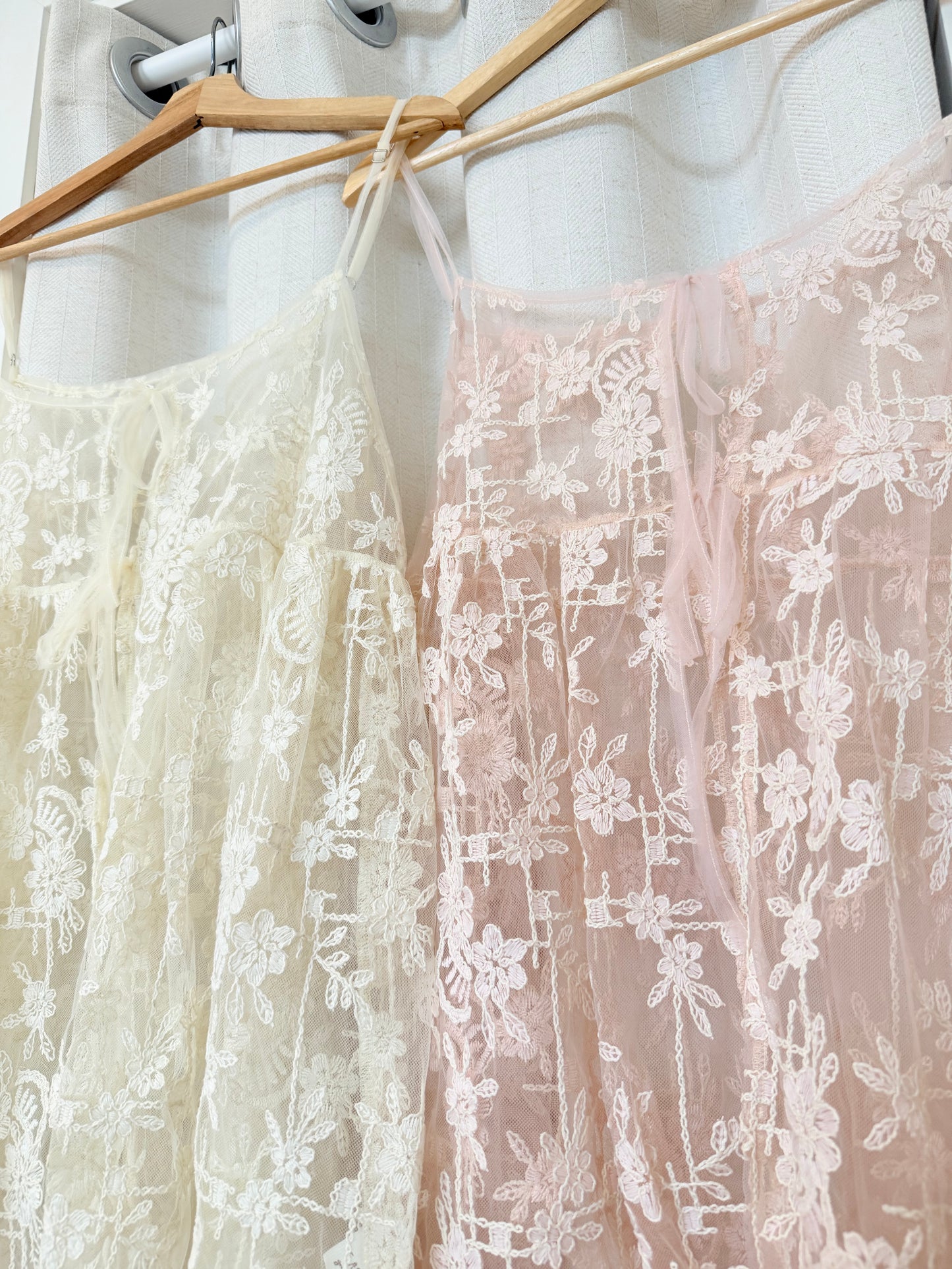 重工刺繡綁帶外撘 | E22204