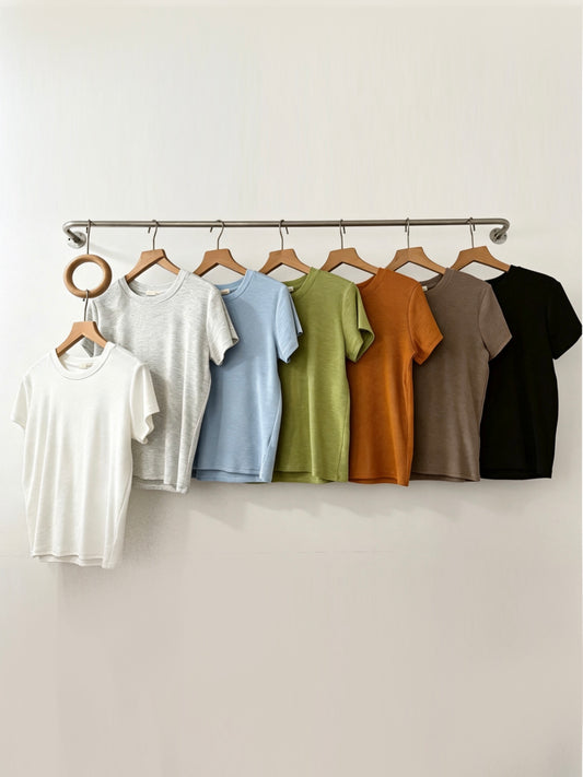 BASIC TEE | E22223 [必買‼️]